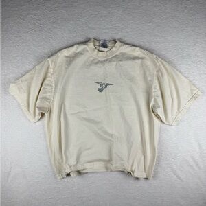 Shaka Wear Men’s L Heavyweight Drop Shoulder T-Shirt Holy Spirit Christian Dove